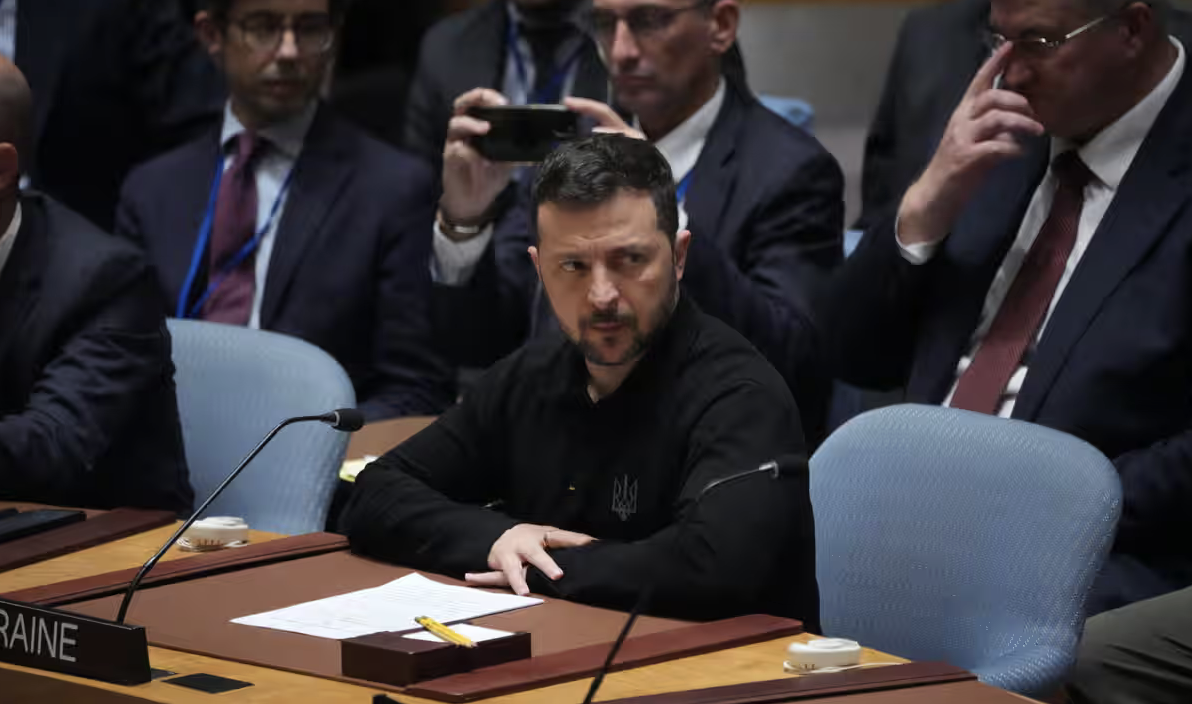 Zelensky all'Onu chiede un'ampia alleanza delle nazioni per "costringere la Russia alla pace"