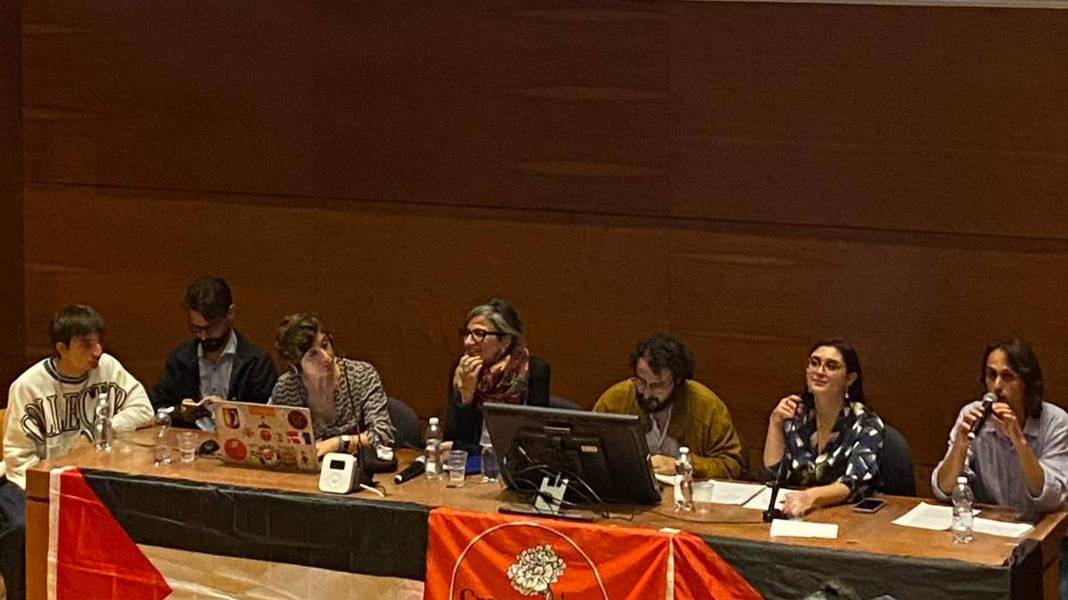 Questione israelo-palestinese: oltre alla comunità universitaria l'iniziativa di Cravos ha coinvolto i senesi