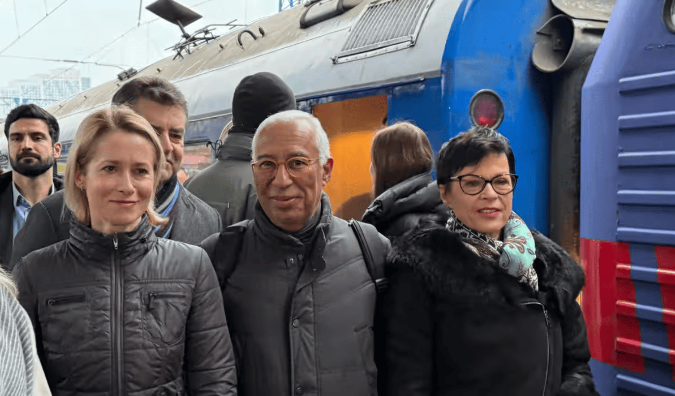 Antonio Costa e Kaja Kallas in visita a Kiev per dimostrare il sostegno Ue all'Ucraina