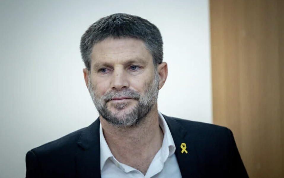 Il ministro di estrema destra israeliano Smotrich