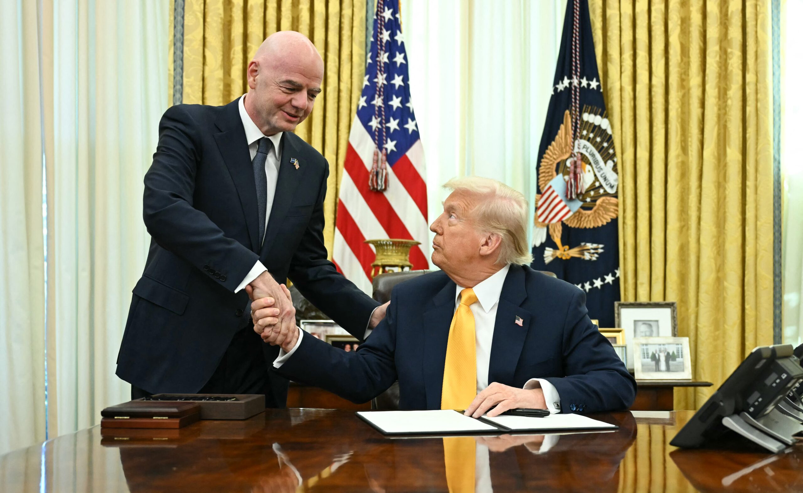 La Fifa perde la sua dignità mentre Infantino si inchina al sogno di Trump della “Maga World Cup”