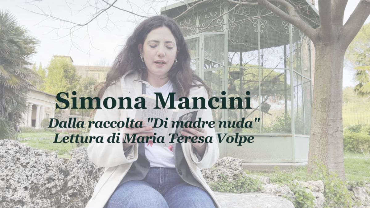 Di Simona Mancini della raccolta Di madre nuda